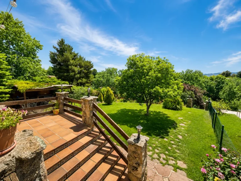 Jardín de El Huerto de la Reina en Becerril de la Sierra